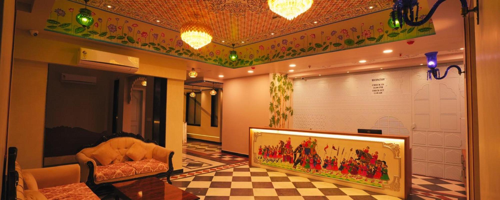 Hotel The Biletha Bagh Udaipur Exterior foto